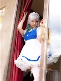 cosplay美女套图 c77 Sakuya Izayoi　白丝假发扮相(1)(77)